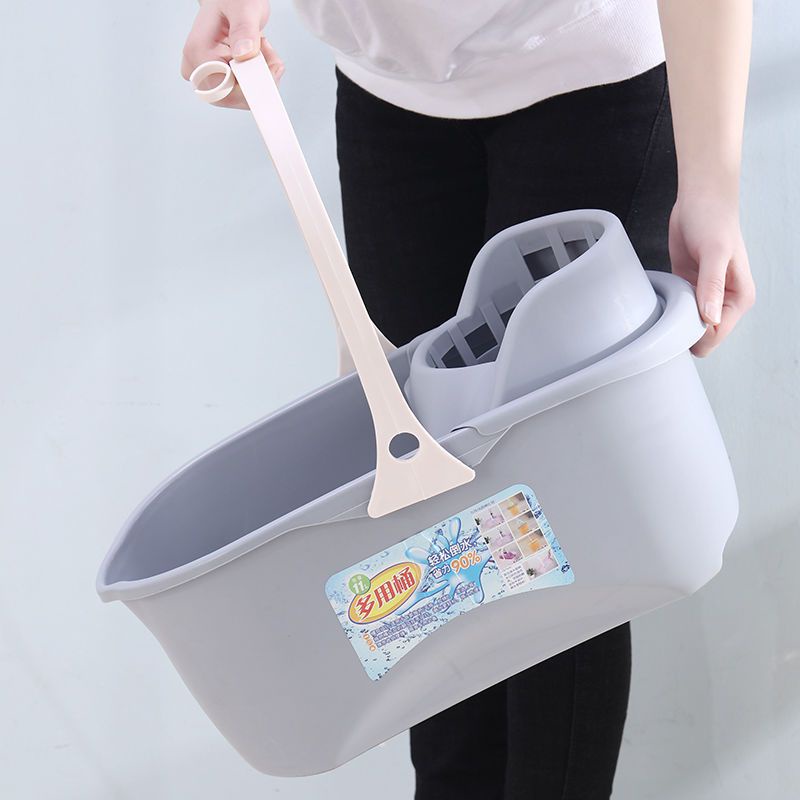 Xô Đựng Nước Hình Chữ Nhật Lười Rảnh Tay Dễ Lau Chùi