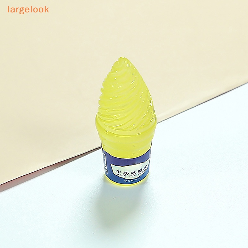 Set 5 Mô Hình Kem Hoạt Hình Mini Bằng Resin Dạ Quang Trang Trí Món Tráng Miệng