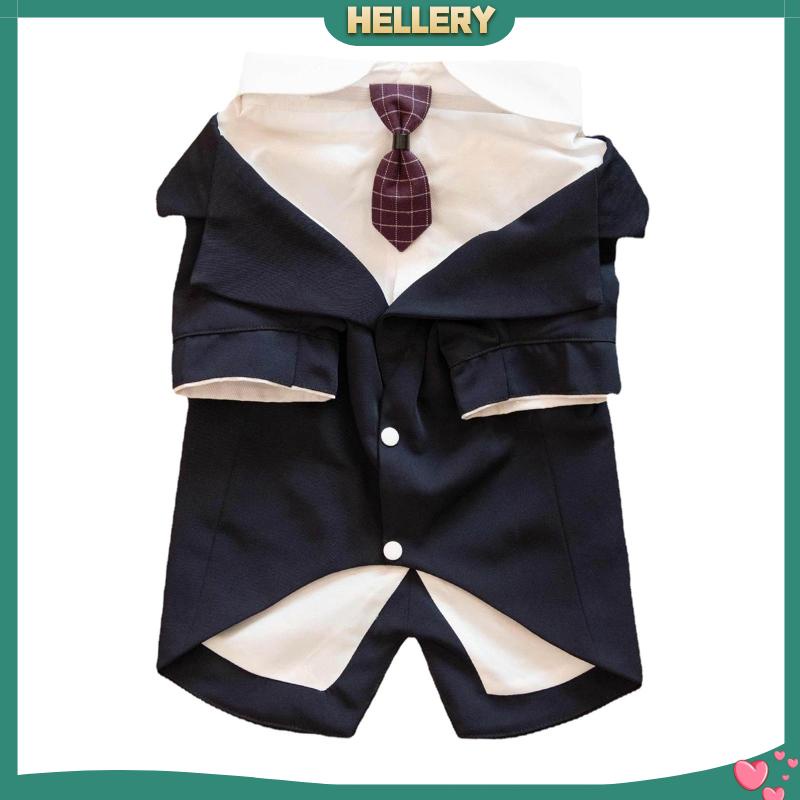 Trang Phục Tuxedo Trọng Lượng Nhẹ Đính Nơ Xinh Xắn Cho Cún Cưng