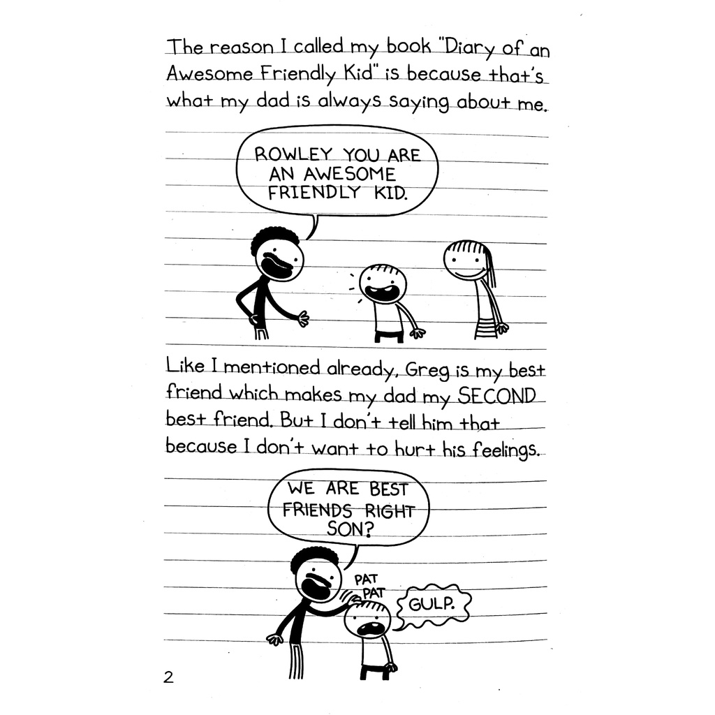 Diary Of An Awesome Friendly Kid: Rowley Jefferson's Journal