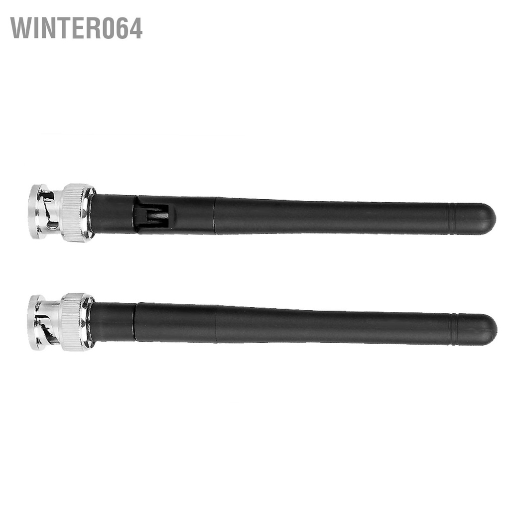 Winter064 2 CHIẾC Ăng Ten UHF với Đầu Nối BNC cho Thu EW100 EW300 EW500 G3 HM