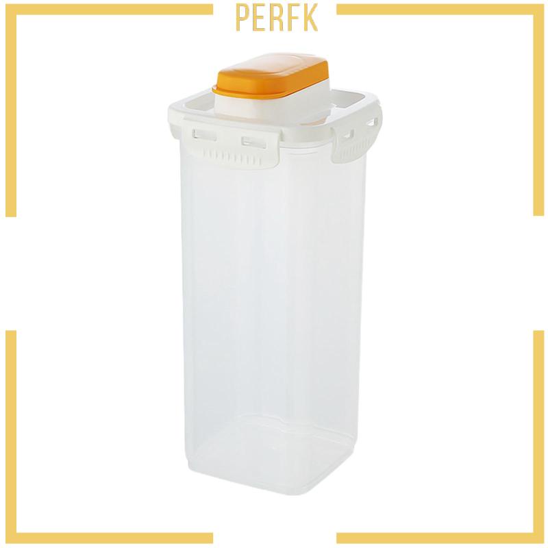 Hộp Đựng Bột Tẩy Rửa Có Nắp Đậy Kín Khí Cho Nhà Bếp