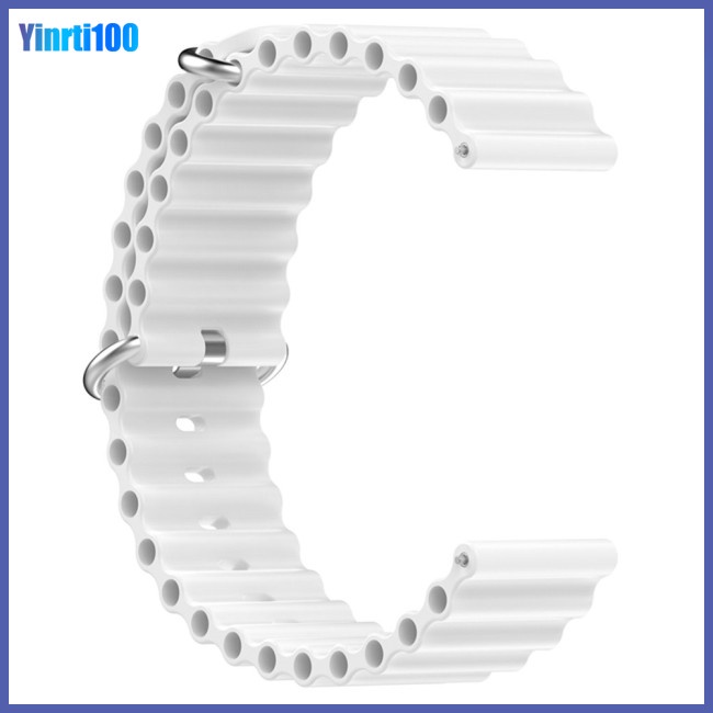 Dây Đeo Thay Thế Bằng Silicon Màu Trơn Cho Garmin Forerunner255 22mm