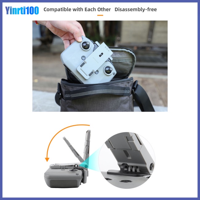 Giá Đỡ Điều Khiển Từ Xa Rc-n1 Yinrti Có Thể Gập Lại Cho Dji Mini3 Pro