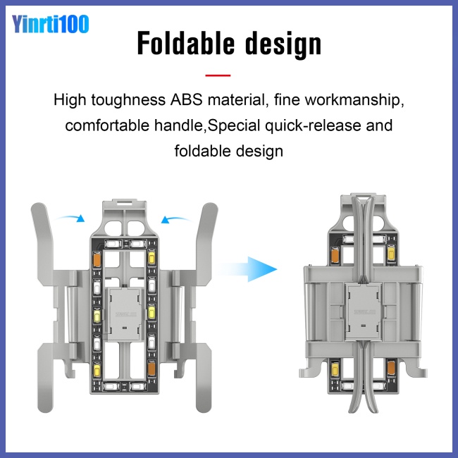 Chân Máy Bay Điều Khiển Từ Xa Có Đèn Led Chống Rơi Tháo Gỡ Nhanh