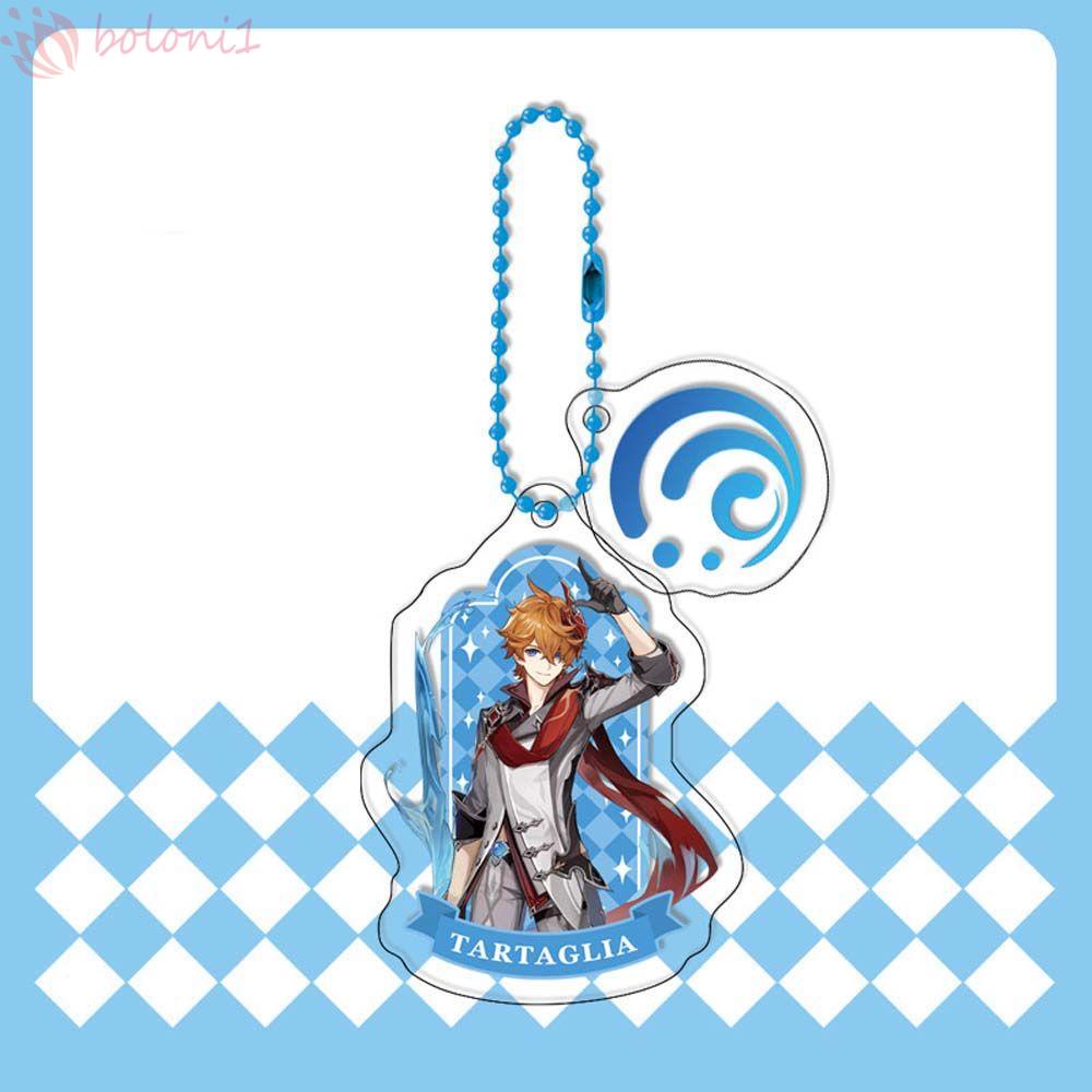 Móc Khóa Bằng Acrylic Hình Anime Gorou Yaemiko Venti Dễ Thương