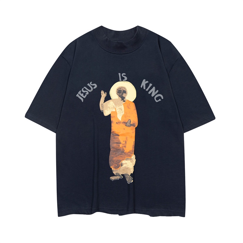 Áo Thun Ngắn Tay Thời Trang Đường Phố Cá Tính Cho Nam Nữ