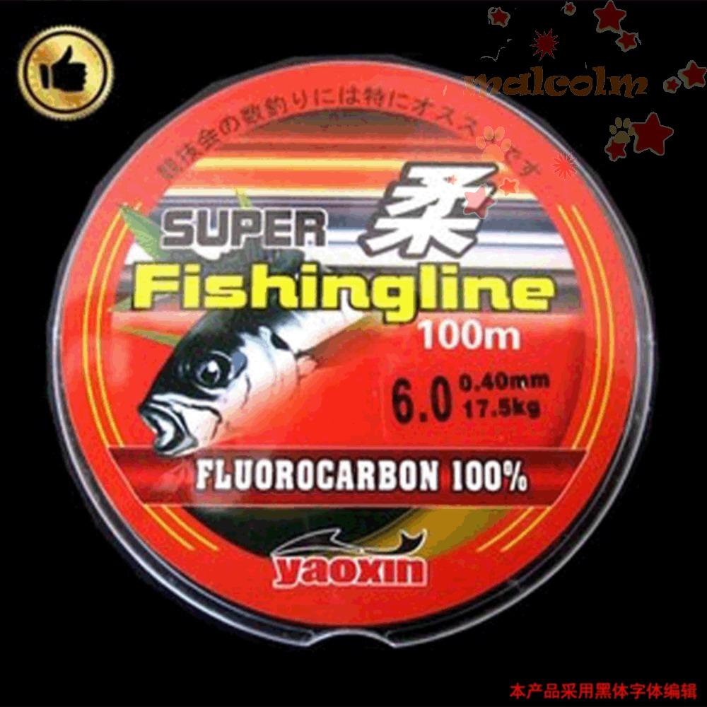 Dây Câu Cá Bằng Nilon Trong Suốt Độ Bền Cao 0.6-7.0 Malcom