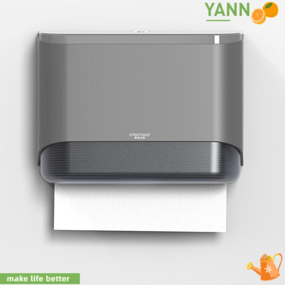 Giá Đỡ Cuộn Giấy Vệ Sinh Gắn Tường Không Cần Chạm Màu Xám 1 # Tiện Lợi Dành Cho Phòng Tắm