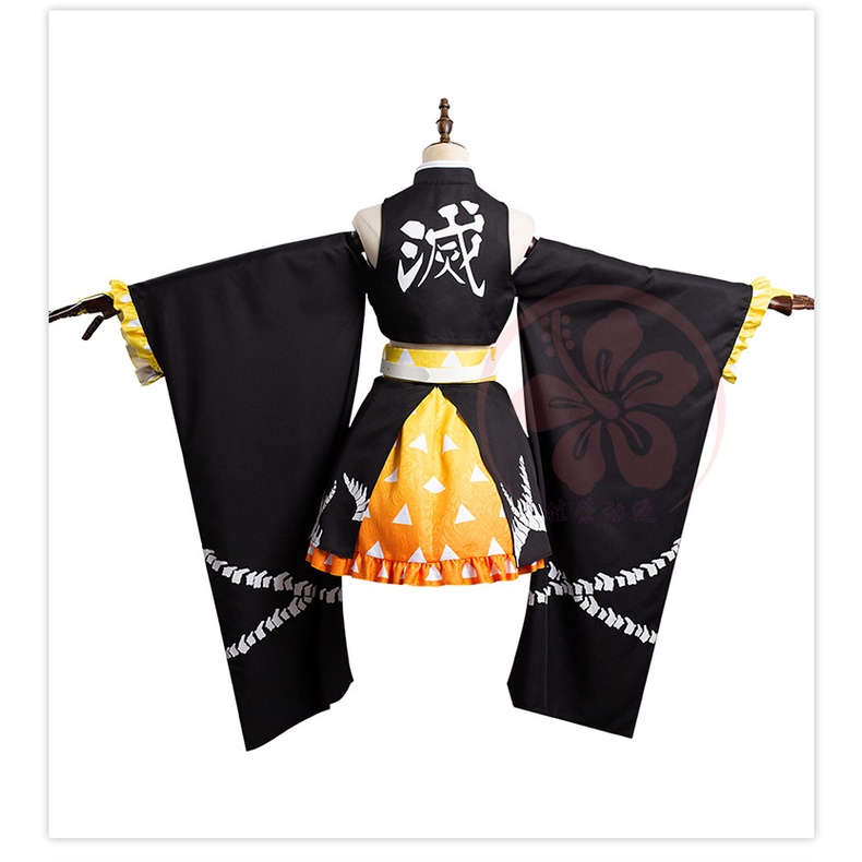 Trang Phục Hóa Trang Nhân Vật Hoạt Hình Nhật Bản Demon Slayer Zenitsu
