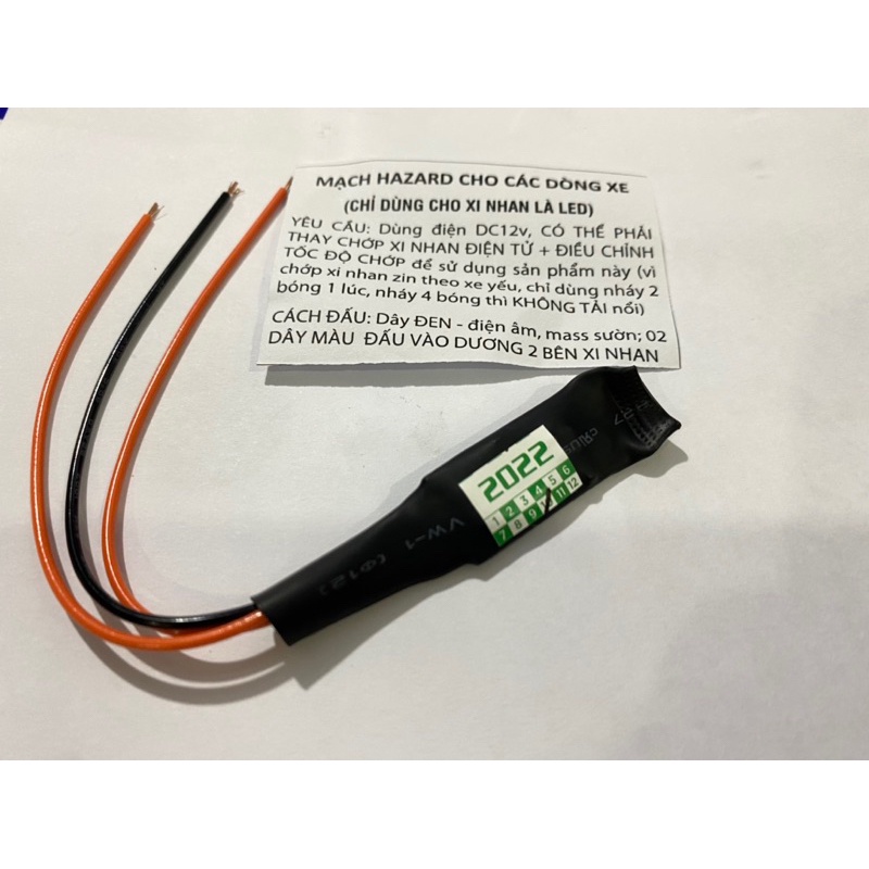 Mạch Haza Nháy 4 Bóng Xi Nhan Gắn Các Dòng Xe Máy