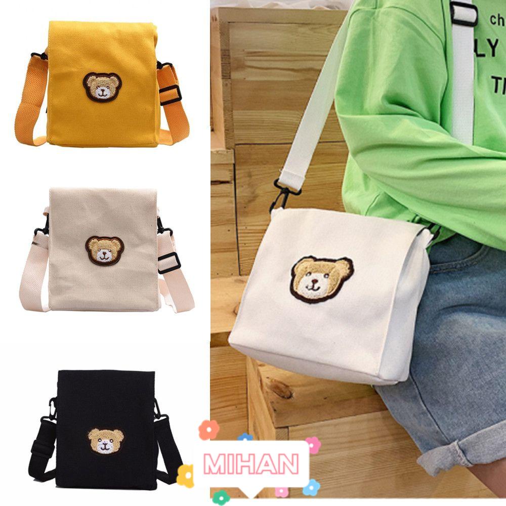 Túi Đeo Chéo Hình Gấu Dễ Thương Thời Trang Cho Nữ MIHAN1 2021