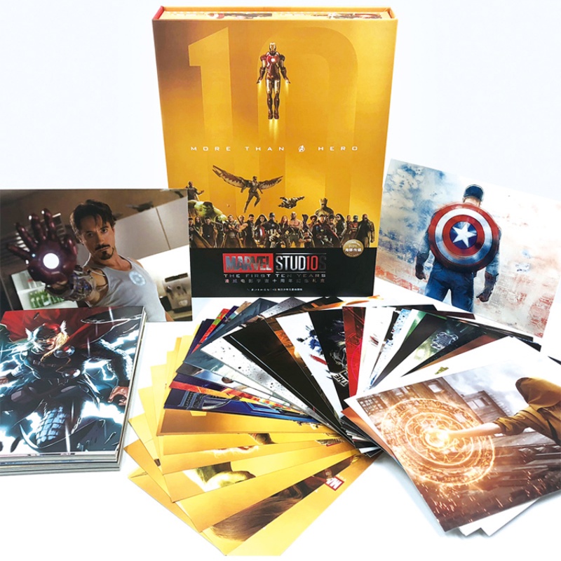 Marvel Hộp Quà Kỷ Niệm 10 Năm Nhân Vật Siêu Anh Hùng avengers 10th