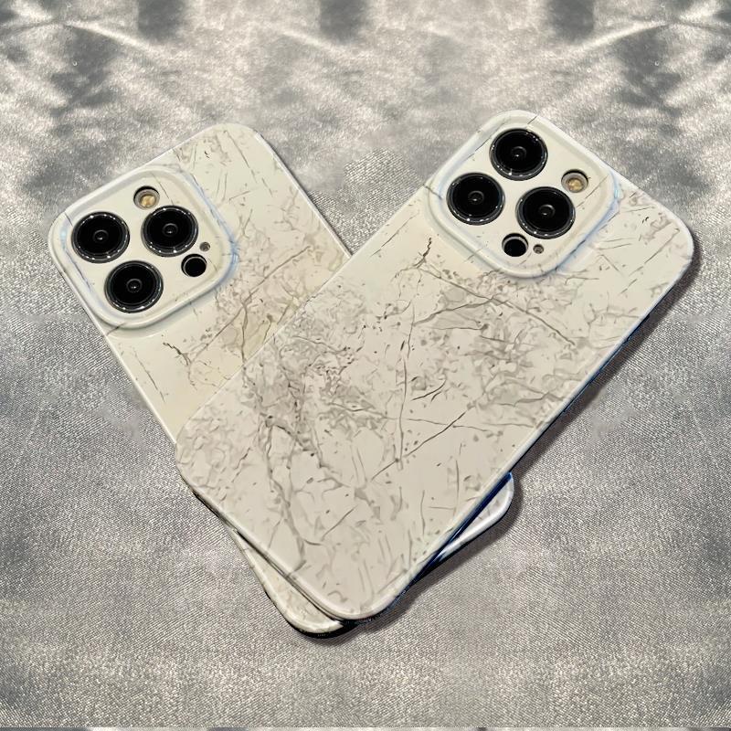 Ốp Điện Thoại Chống Sốc Họa Tiết Vân Đá Cho Iphone 14pro 13 1211 78 Max Plus 6In LC6K