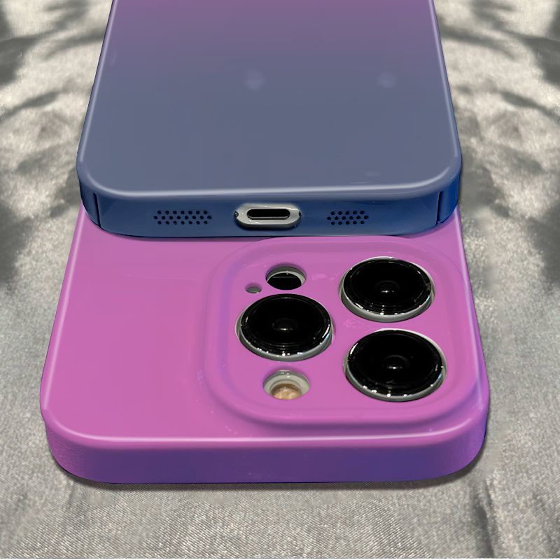 Ốp Điện Thoại Chống Sốc Màu Gradient 78 13 Apple iPhone1211 maxplus 14pro 6In ACMK