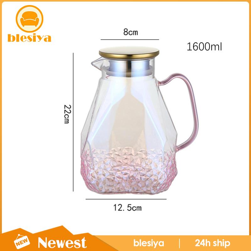 Ấm Trà Bằng Kính Dày Cỡ Lớn Tiện Dụng Cho Gia Đình