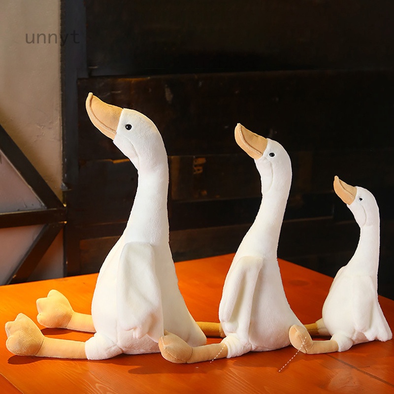 Thú Nhồi Bông Hình Con Ngỗng Dài 40CM Mềm Mại Dễ Thương Cho Bé