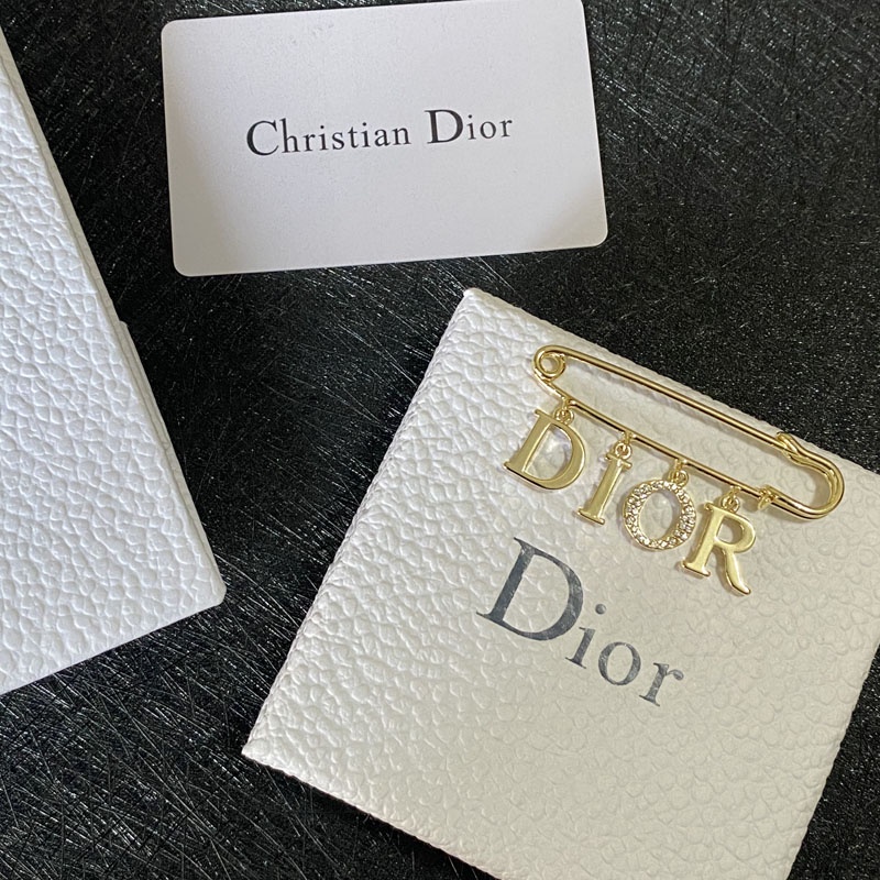 Ghim Cài Cổ Áo Họa Tiết Dior Thời Trang Cho Nam Và Nữ