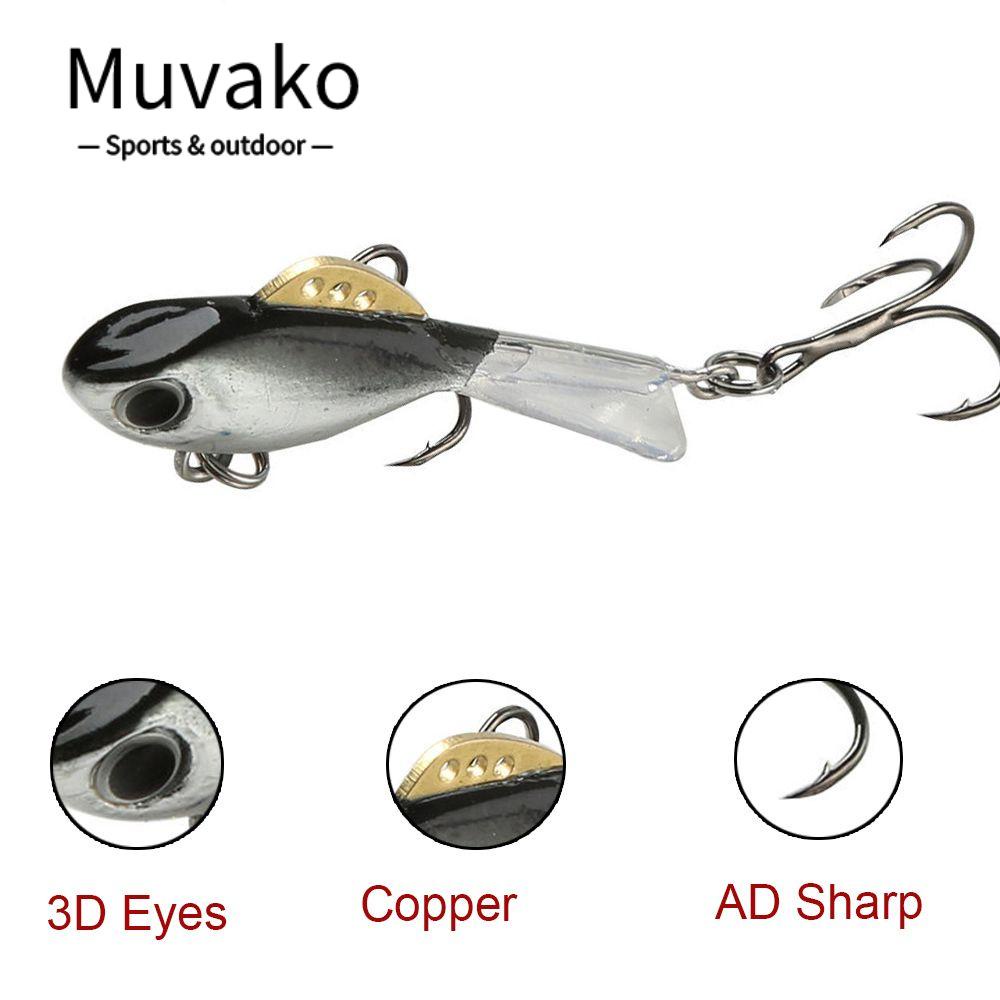 MUVAKO Móc Câu Cá Đá Thăng Bằng Mắt Nhiệt Độ