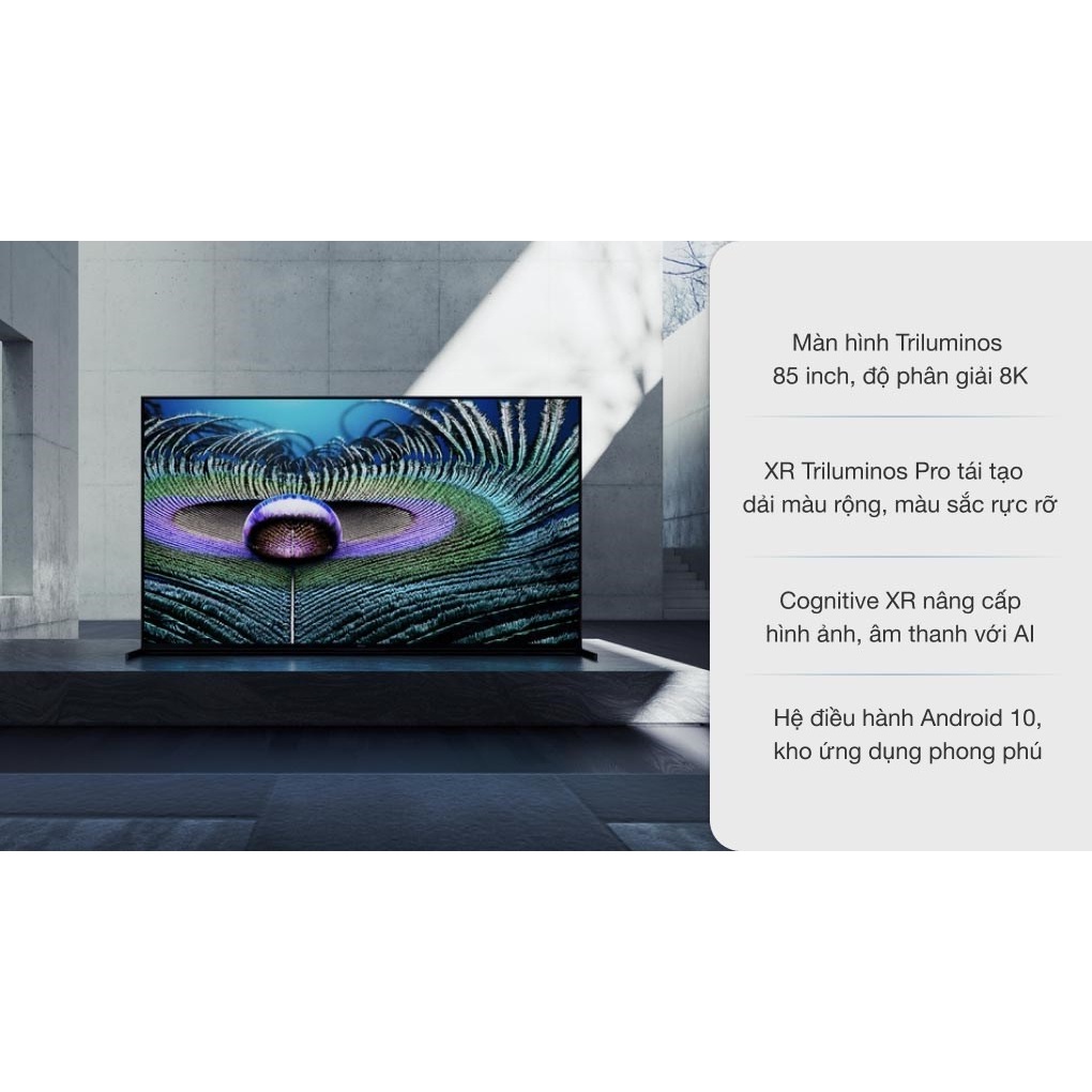 85Z9J - Smart Tivi 8K Sony 85Z9J 85 inch Google TV  Mới 100%