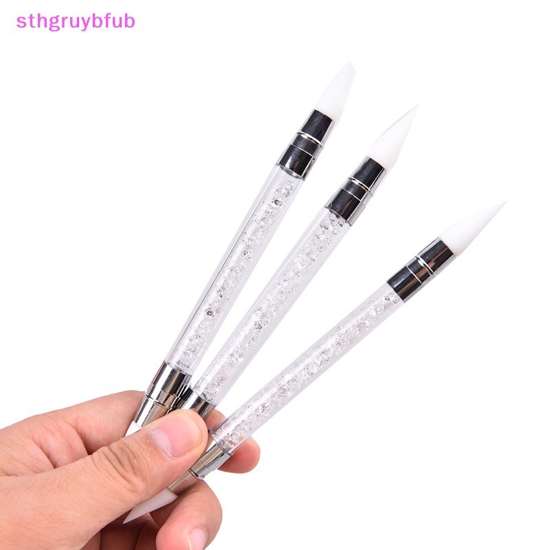 1 Bút Hai Đầu Vẽ Móng Nghệ Thuật Bằng Silicone DIY