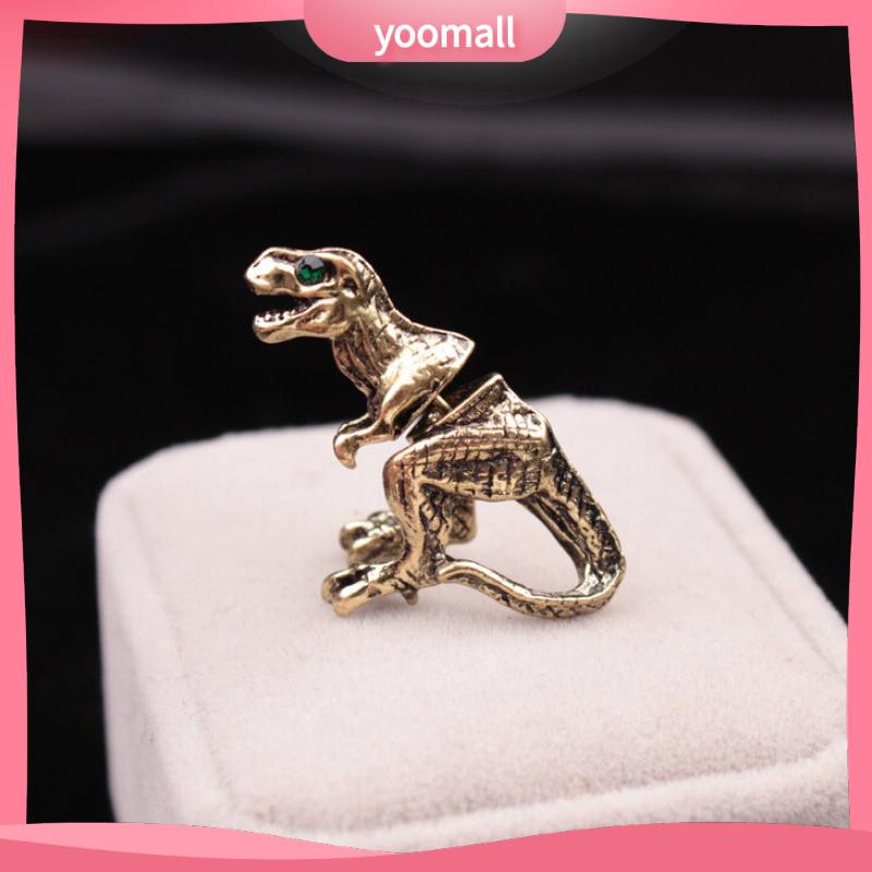 [YM] Khuyên Tai Xỏ Hình Khủng Long Ba Chiều Cá Tính Thời Trang Harajuku