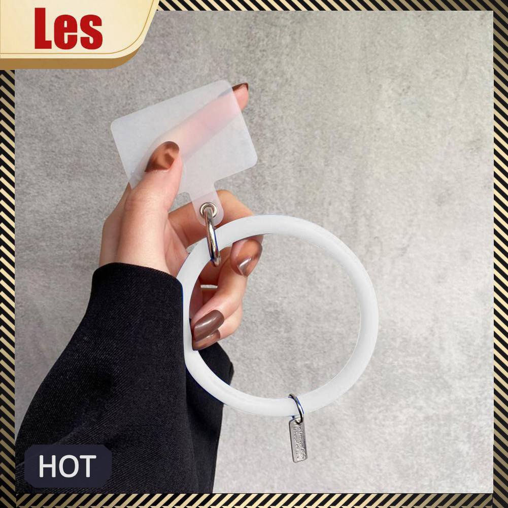 Vòng Đeo Tay Chống Thất Lạc Bằng Silicon Mềm Gắn Điện Thoại Tiện Dụng