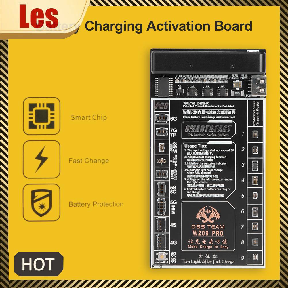 Thiết Bị Kiểm Tra Pin W209 Pro Cho Điện Thoại Android