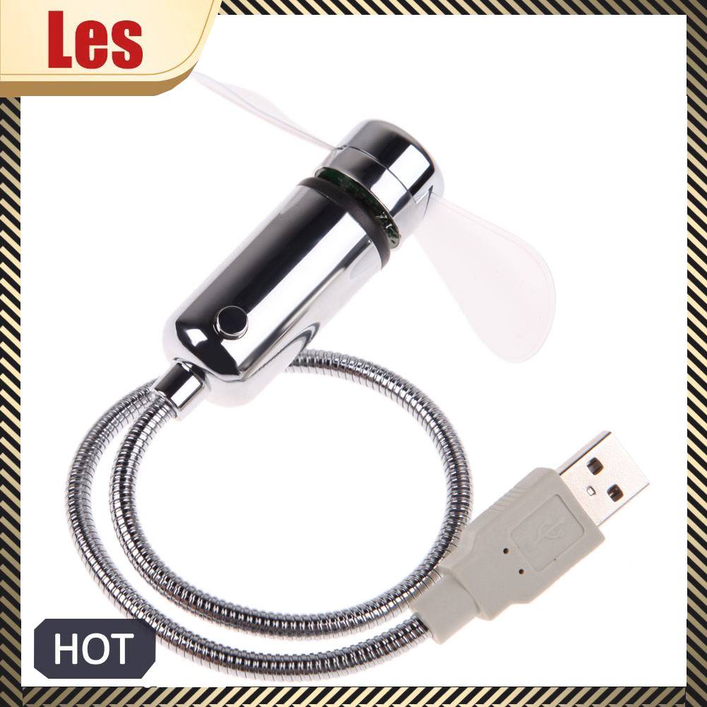 Quạt USB Cầm Tay Linh Hoạt 5V Tích Hợp Đèn LED Tiện Dụng