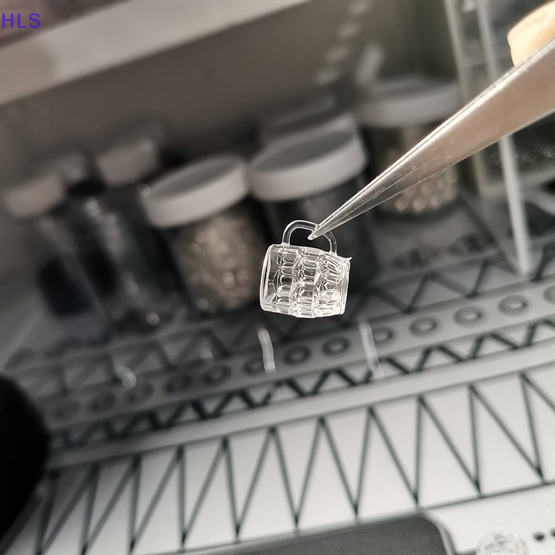 [HLS] Khuôn Silicon Làm Ly Bia Sữa Mô Hình Nhà Búp Bê Thu Nhỏ 1: 12 DIY (Chỉ Có Khuôn)