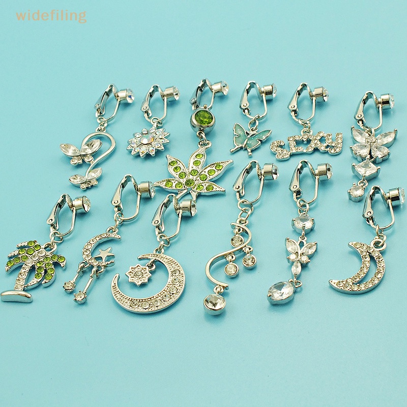 Khuyên RốN HìNh BướM / MặT Trăng ĐíNh Đá Xinh XắN