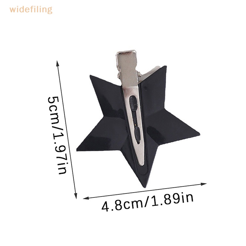 Set 5 Kẹp Tóc Kim Loại Hình Ngôi Sao Thời Trang Hàn Quốc Cho Nữ