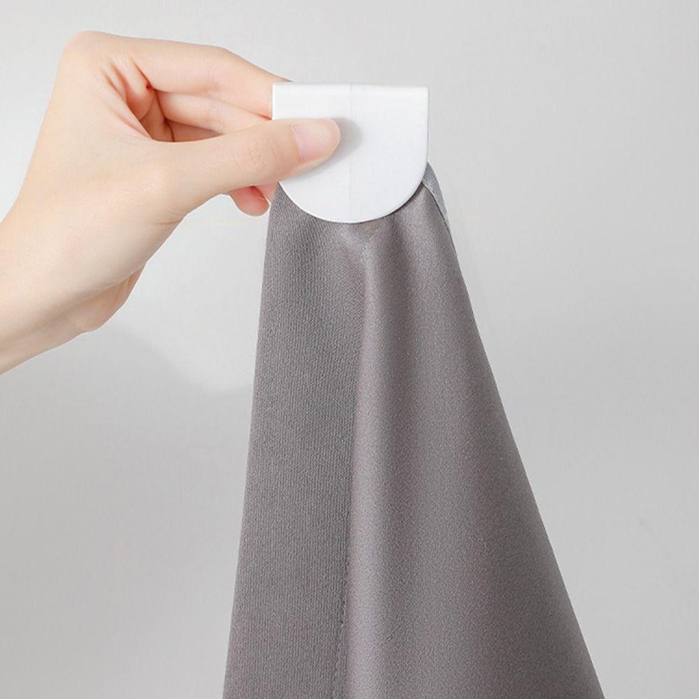 Shoukey Móc Cố Định Rèm Cửa Nhà Tắm Không Đục Lỗ Mạnh Mẽ Dễ Lắp Đặt Ổn Định Và Bền Bỉ Chống Nước Chống Ẩm