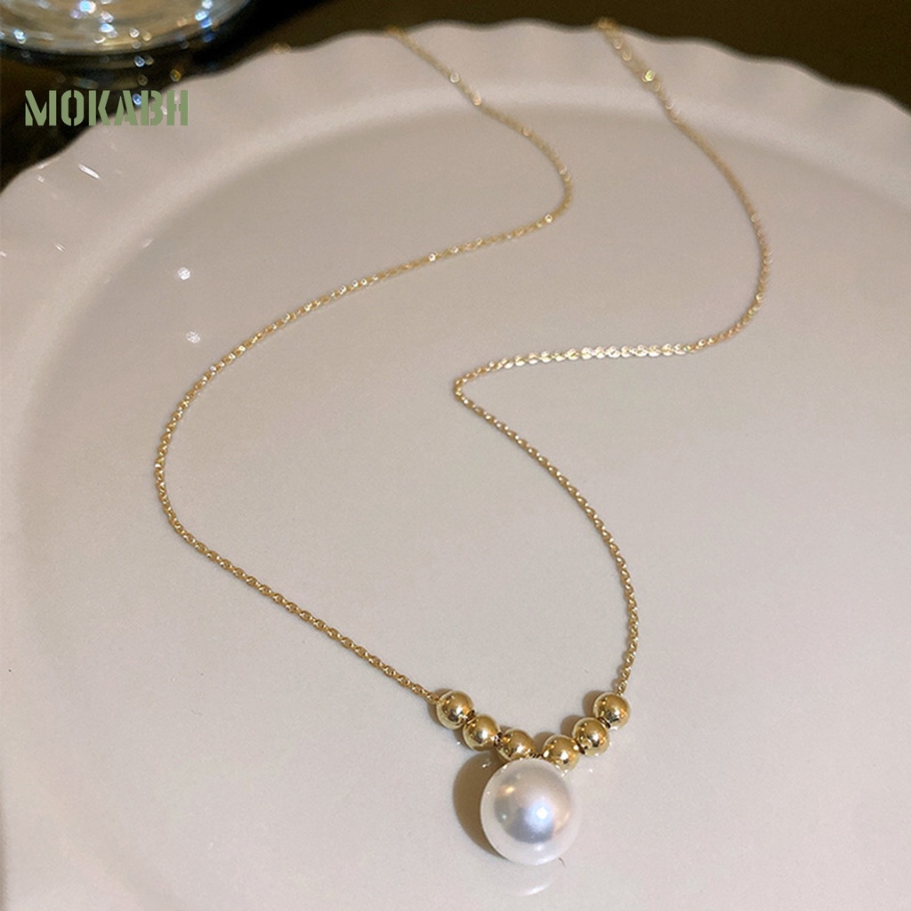 [Mok Abh] Vòng Cổ Choker Màu Sắc Tươi Sáng Không Gây Dị Ứng Thiết Kế Đơn Giản Thân Thiện Với Làn Da Cho Nữ