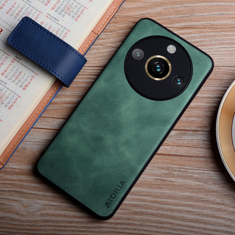 Ốp Điện Thoại Da Nhám Cho Oppo realme 11 pro plus realme 11 pro