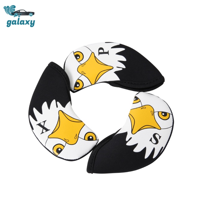 Galaxy Set 10 Vỏ Bọc Đầu Gậy Đánh Golf Chống Trầy In Số Tiện Dụng