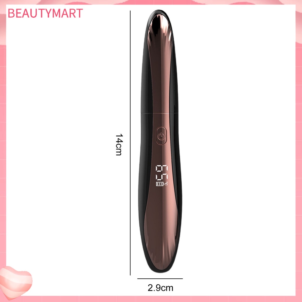 Dụng Cụ Uốn Lông Mi Bằng Điện 4 Nhiệt Độ Nhanh Khô Lâu Trôi Chống Bỏng Màn Hình LED Hiển Thị Có Thể Sạc Lại