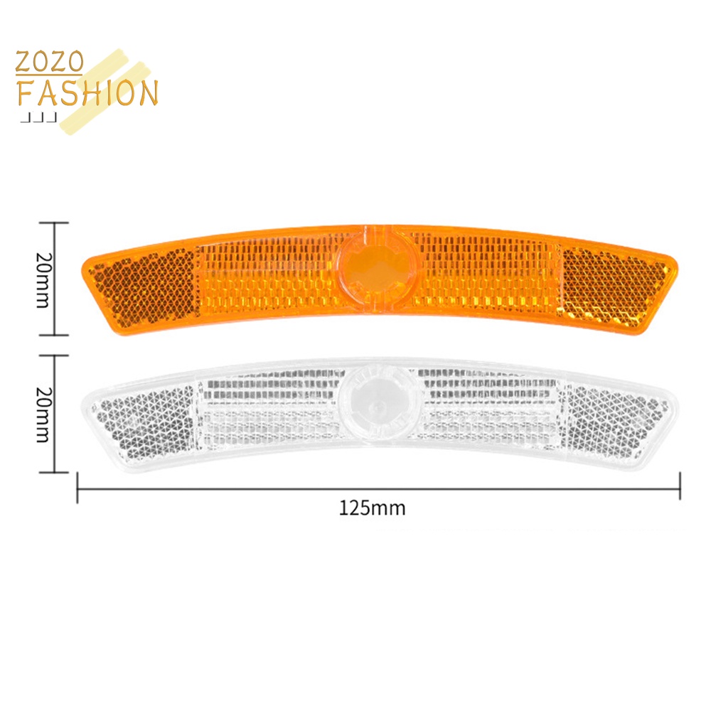 1 Bộ Ống Phản Quang Gắn Căm Xe Đạp Xoay 170 Độ