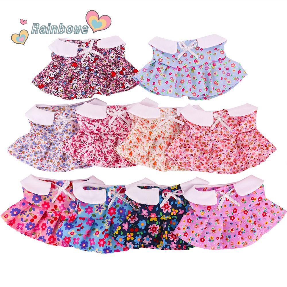 RAINBOW Vịt Nhồi Bông Handmade Xinh Xắn Dành Cho Búp Bê