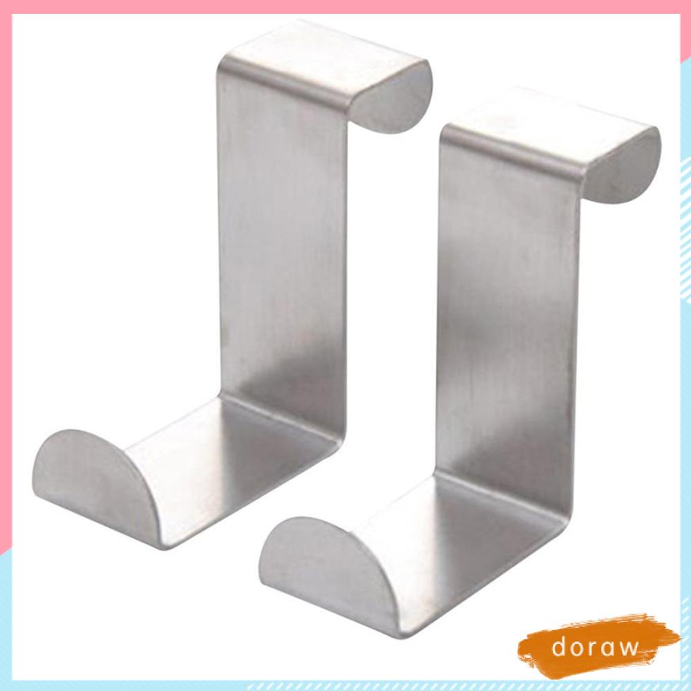 DORAW Bộ 2 Giá Đỡ Treo Đồ Dùng Nhà Bếp Bằng Thép Không Gỉ Cao Cấp