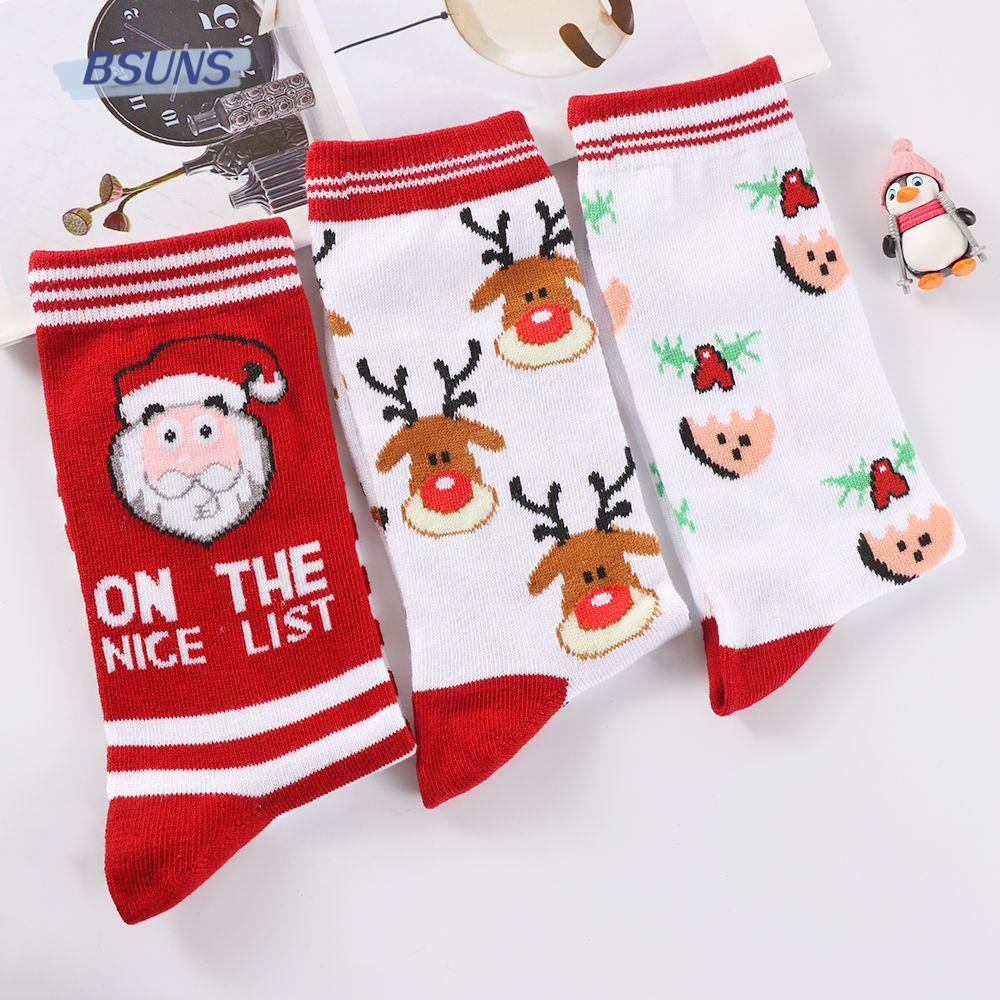BSUNS Tất Nữ Hoạ Tiết Giáng Sinh Thời Trang