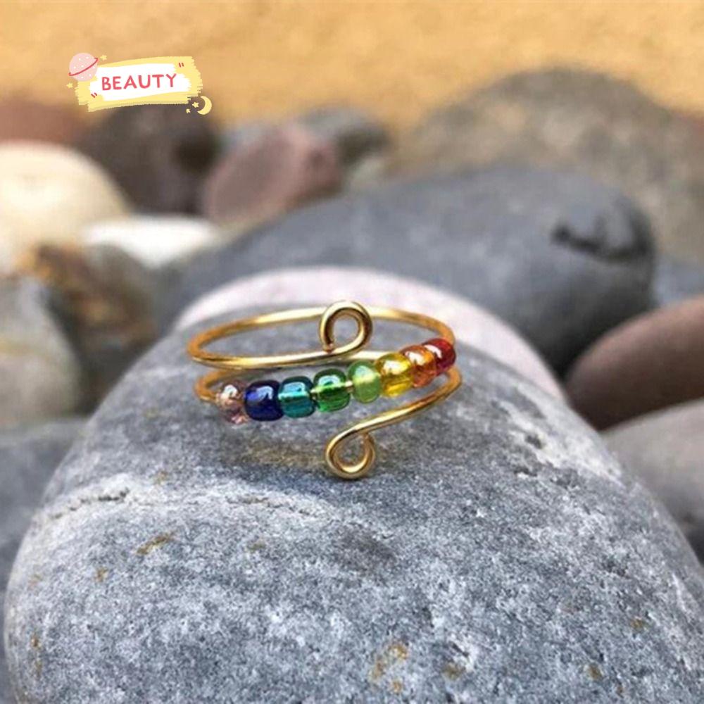 BEAUTY Nhẫn Đeo Tay Phong Cách Bohemian Dành Cho Nữ