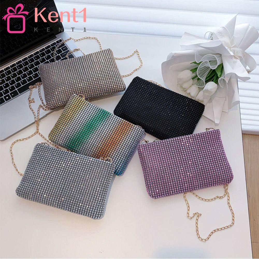 KENT1 Túi Xách Đeo Vai Màu Sắc Thanh Lịch Cho Nữ