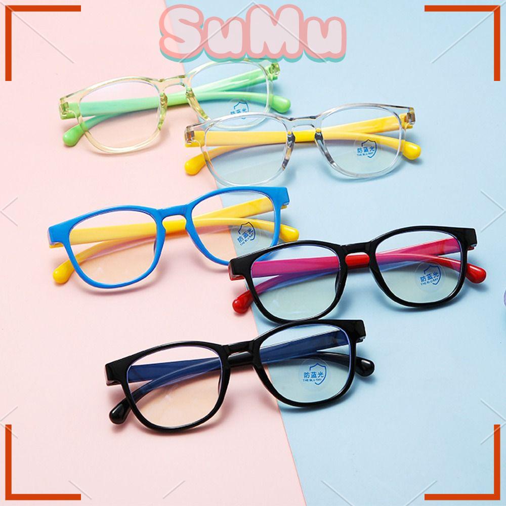 Mắt Kính Gọng Silicon Siêu Nhẹ Thoải Mái Thời Trang Cho Bé