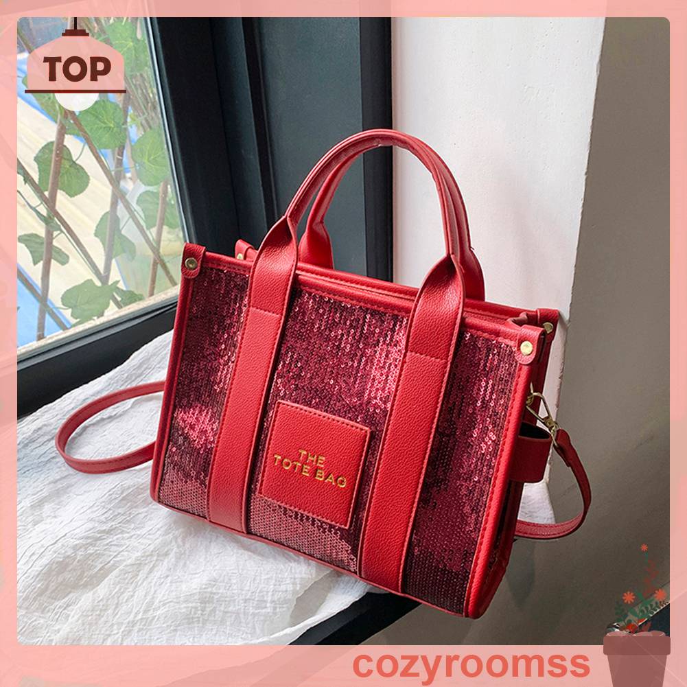 Túi Đeo Chéo Đính Kim Sa Thời Trang Cho Nữ