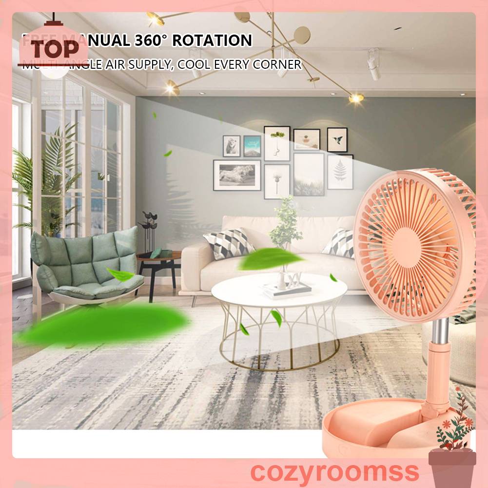 Quạt Mini Để Bàn Có Thể Gấp Gọn Tiện Dụng Cho Gia Đình / Văn Phòng /