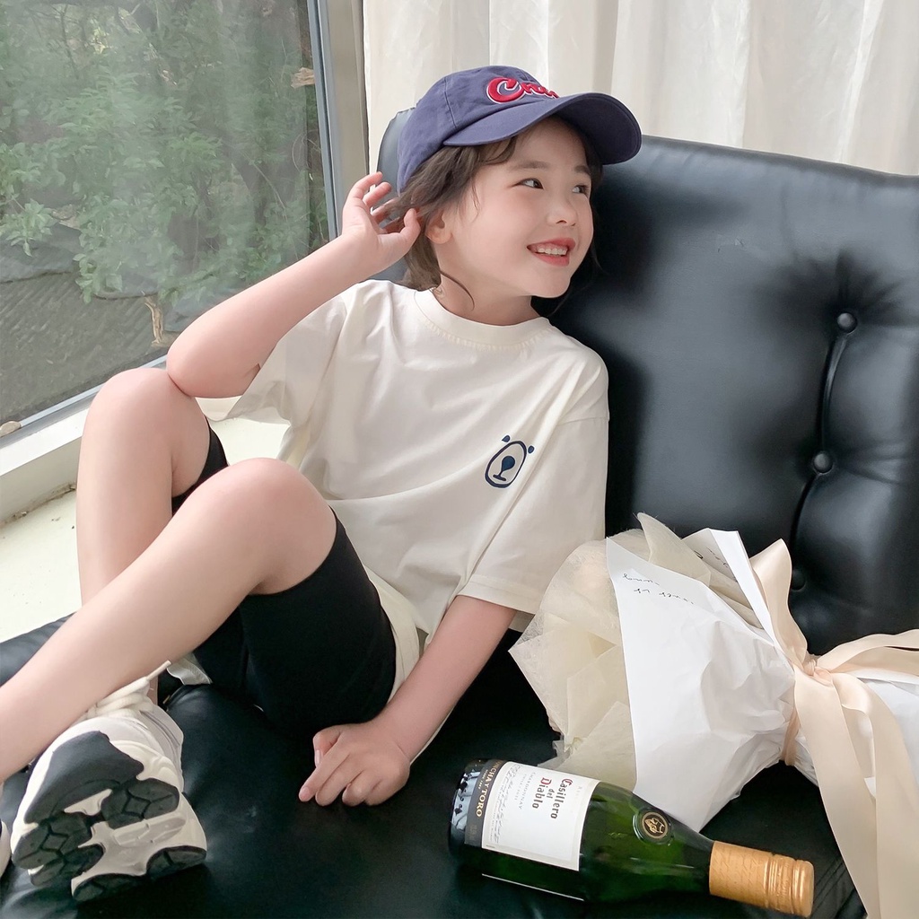 Áo Thun Cotton Mỏng Tay Ngắn Cổ Tròn In Họa Tiết Hoạt Hình Thời Trang Mùa Hè Cho Nữ