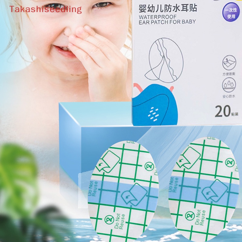 Set 20 Miếng Dán Tai Chống Thấm Nước Bảo Vệ Tai Khi Bơi Cho Bé