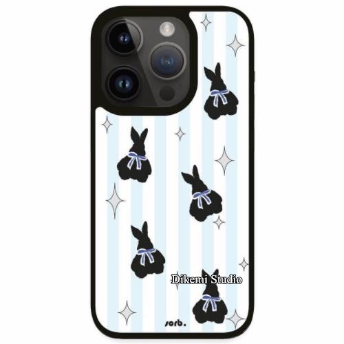 Ốp Điện Thoại Mềm Họa Tiết Thỏ Đáng Yêu Cho iphone 15pro / 14pro / 14promax / 13promax / 12 / 11 / xsmax / xr