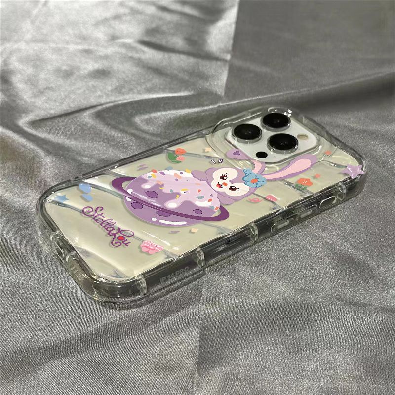 Ốp Điện Thoại Mềm Trong Suốt Hình Hành Tinh Delu Cho iPhone14promax 1312 / 11 7 / 8plus xr / sins KJWT